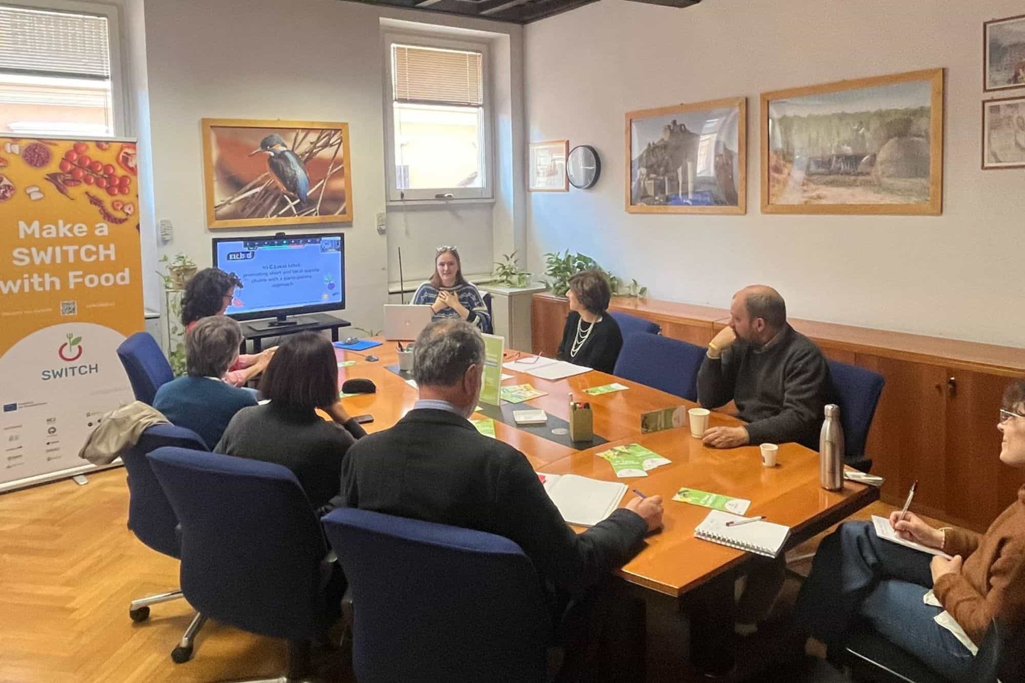 Co-creation: connection and sharing of experiences between Rome and Montpellier Hubs regarding labelling in local markets