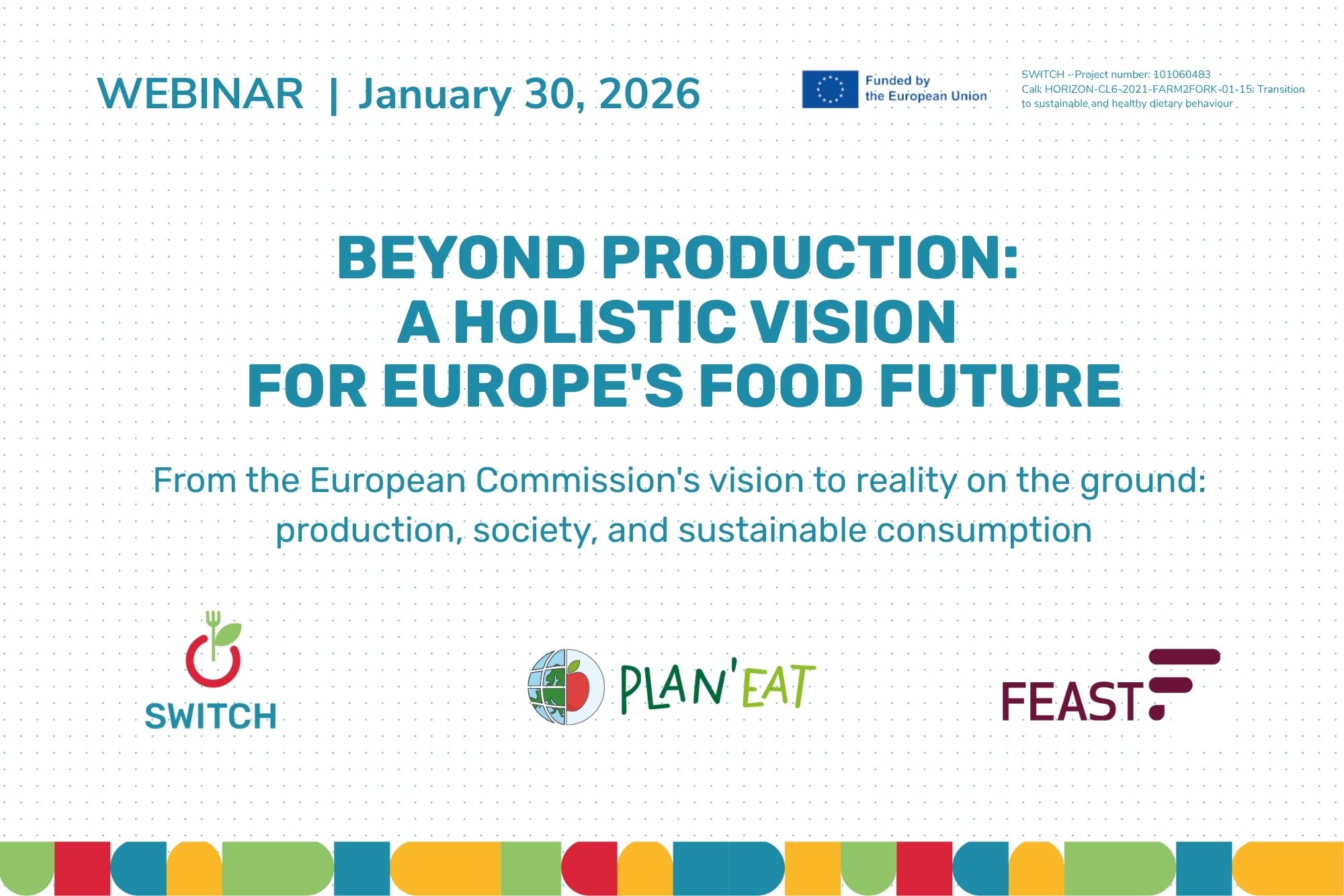 Webinar: Beyond Production: A Holistic Vision for Europe’s Food Future